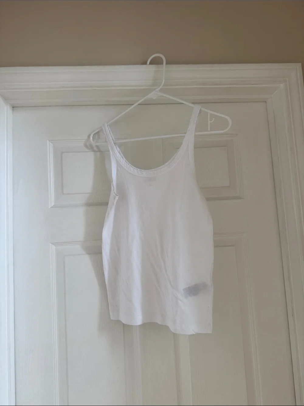 J.Crew Women's White Featherweight Camisole